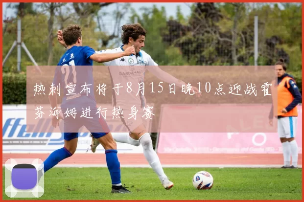 热刺宣布将于8月15日晚10点迎战霍芬海姆进行热身赛